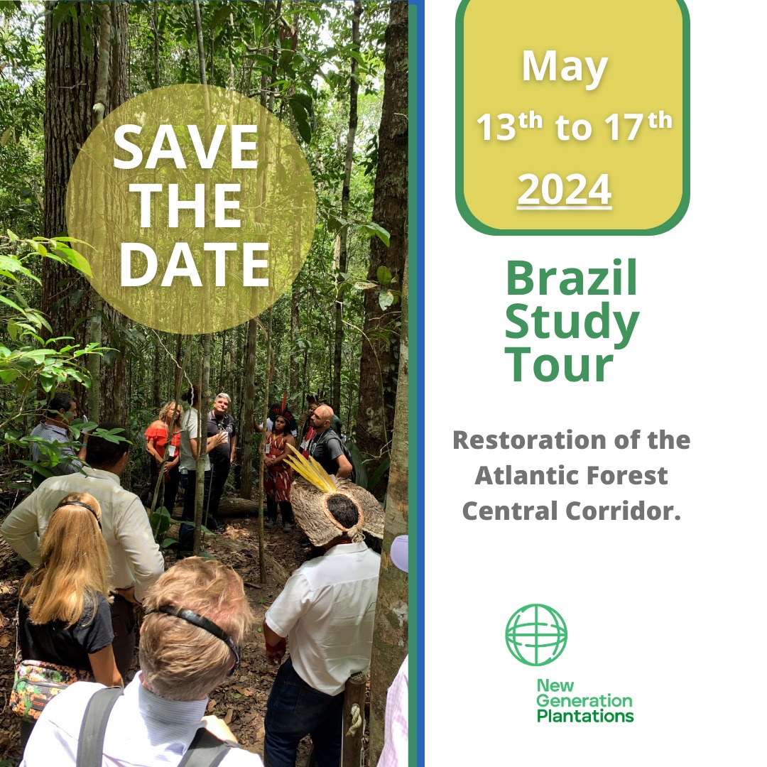 Brazil Study Tour May 2024: Restoration of the Atlantic Forest Central Corridor